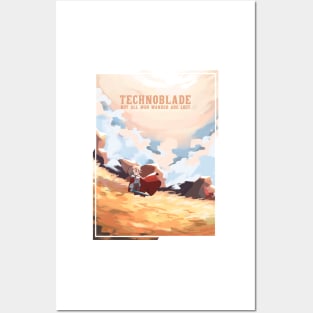 Technoblade - Not all who wander are lost Posters and Art